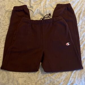 Burgundy or plum campion sweats